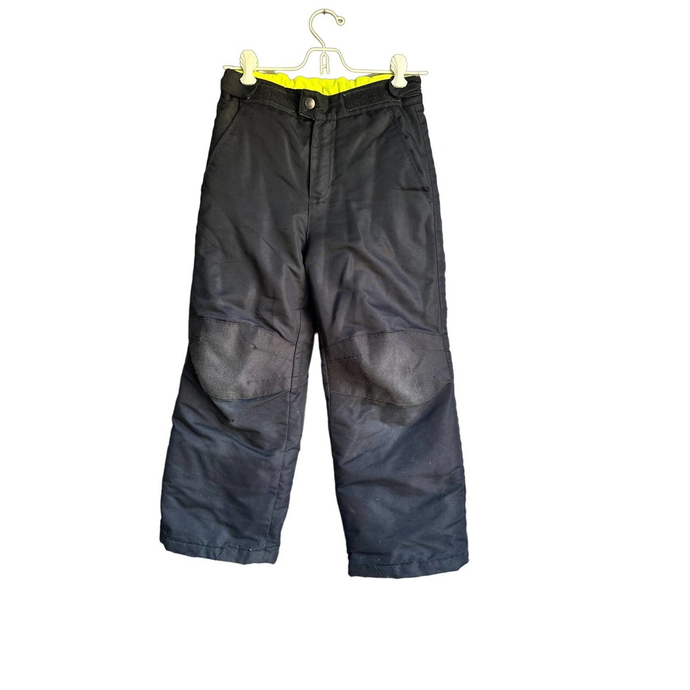 Swiss Tech Youth Ski Pants Insulated‎ Adjustable Waist Black Size Small (6-7)